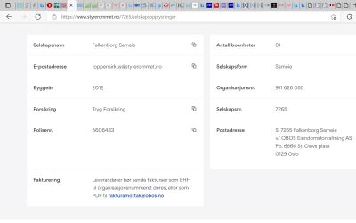 FALKENBORG SAMEIE