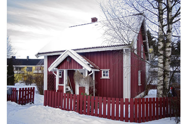 Gamle Sleiverud husmannsplass som den fortsatt står