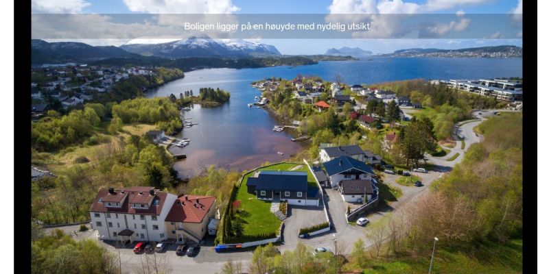 Flott beliggenhet med nærhet til sjø og turterreng.
