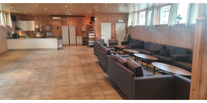 Salong med sitteplass 24 stk.
