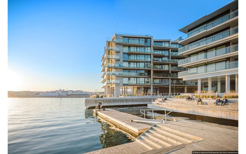 Kort vei til bade brygge