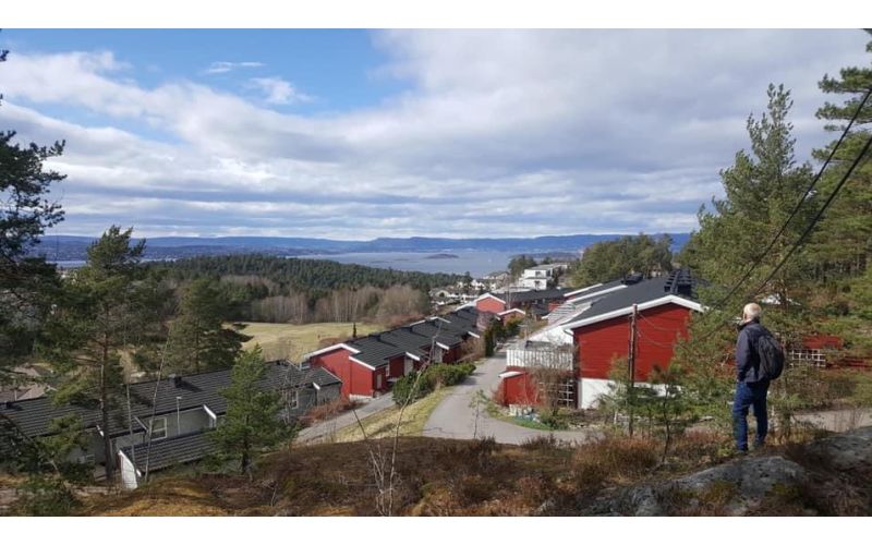 Storfjellet ligger høyt oppe i naturen