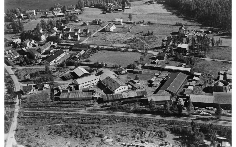 Flyfoto fra 1949-1950