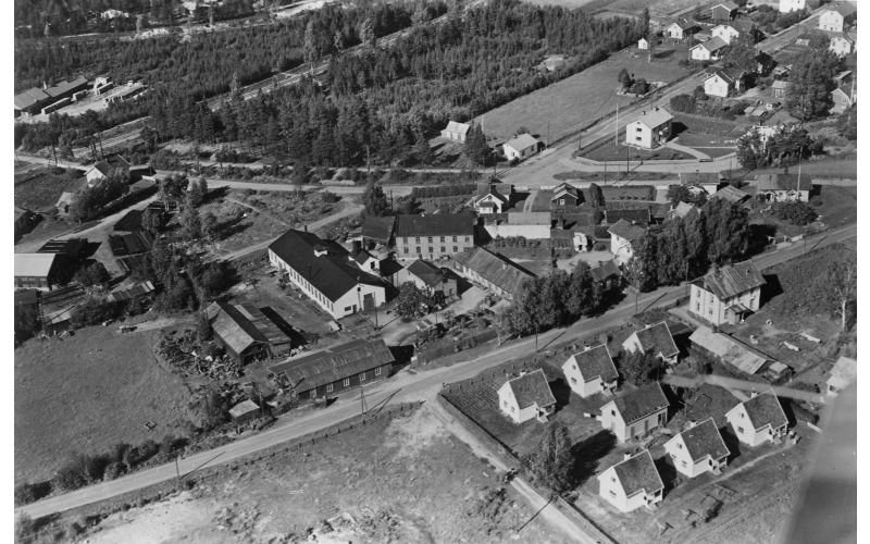 Flyfoto fra 1949-1950