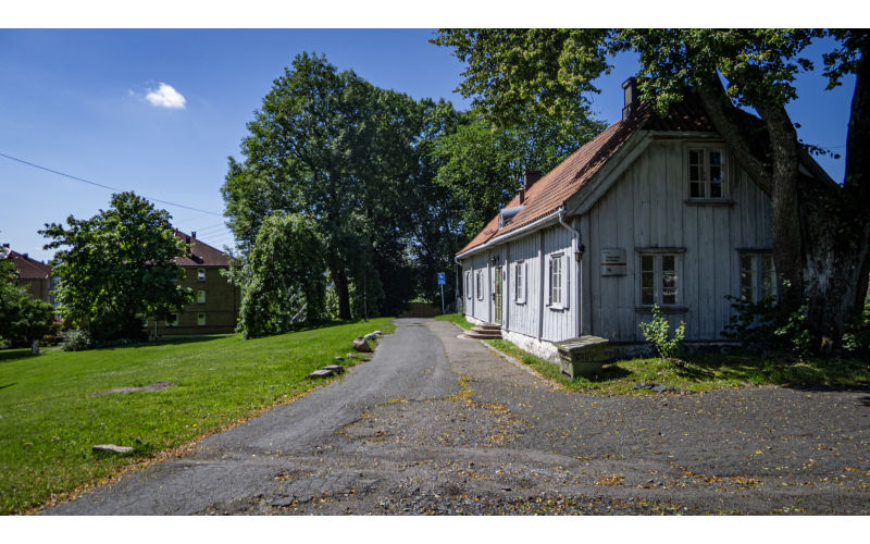 Teisen Gård er en stolt del av borettslaget. Dette var tidligere en barnehage.