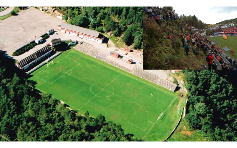 Bilder av Kråmyra stadion (lånt fra aafk.no)