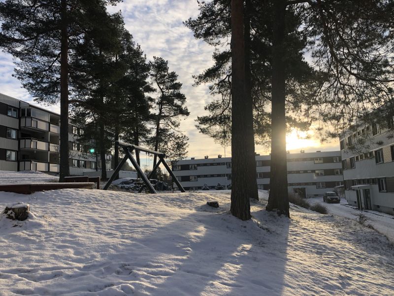 Vinter i Skogstad boligsameie